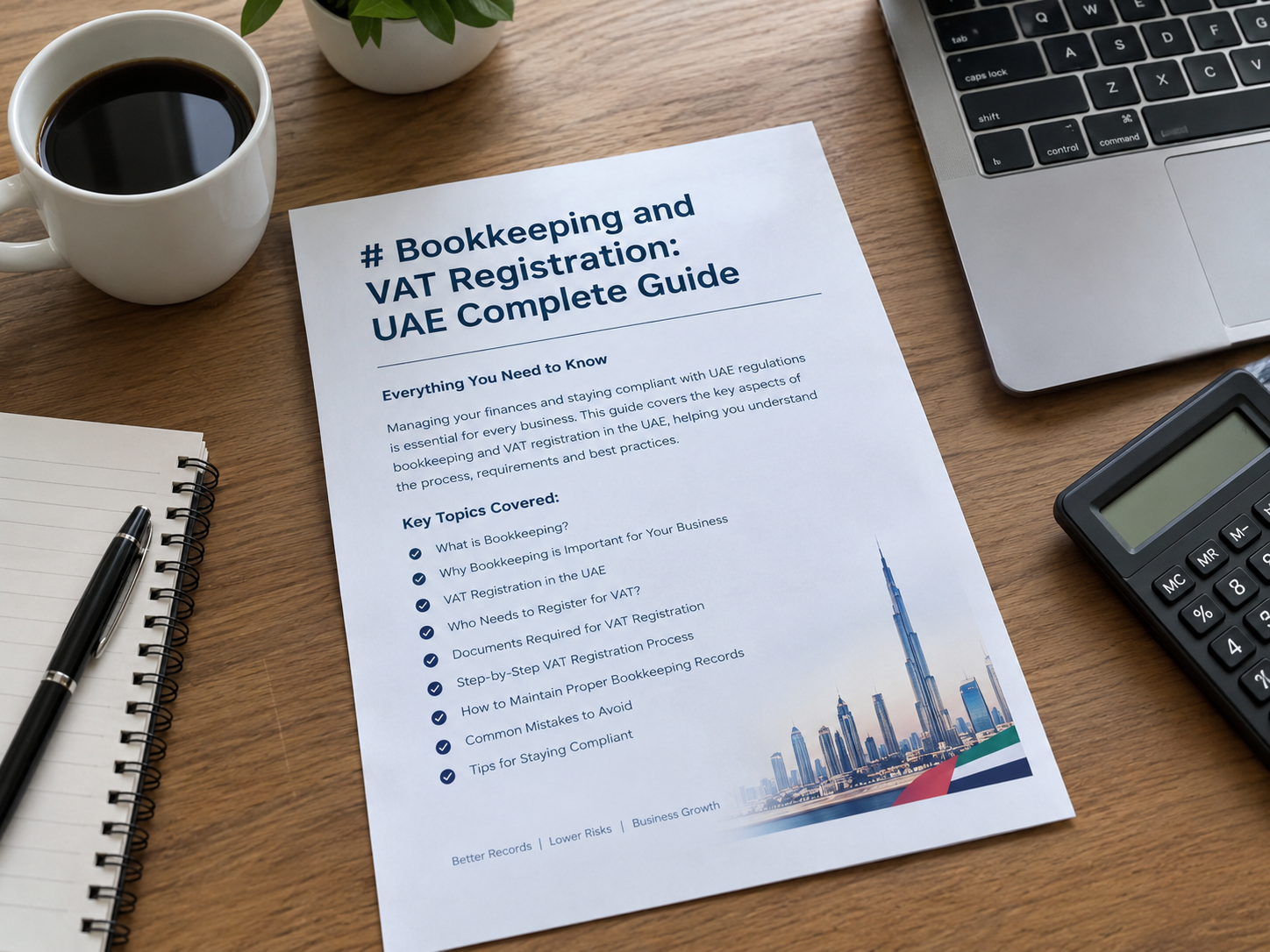 Bookkeeping and VAT Registration: UAE Complete Guide